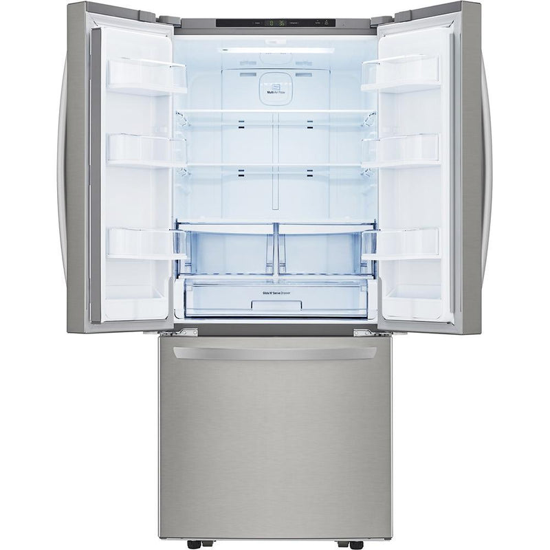 LG 30-inch, 21 cu.ft. Freestanding French 3-Door Refrigerator with Smart Cooling® System Various models available in store IMAGE 2